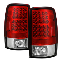 Chevy Suburban/Tahoe 1500/2500 00-06 / Yukon/Yukon XL 00-06 / Yukon Denali/Denali XL 01-06 LED Bakljus - Röda Klara Spyder Auto